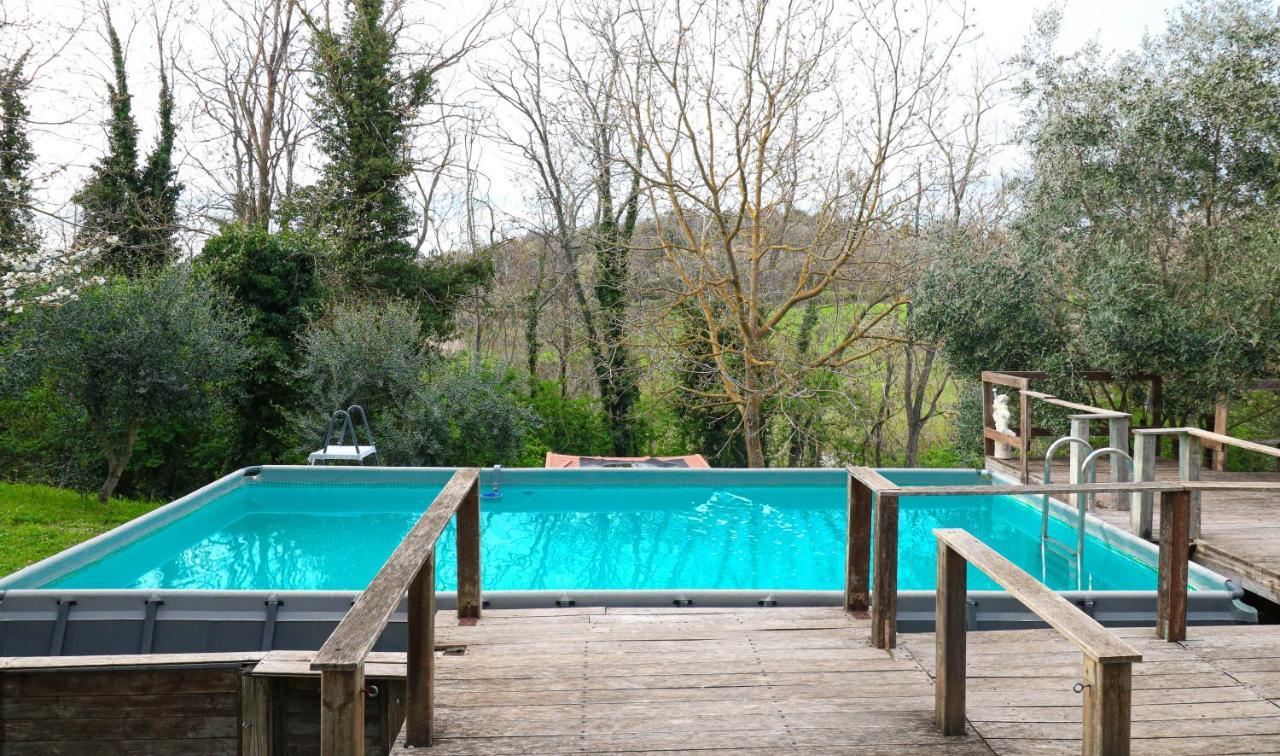토리타디시에나 Casale Val D' Orcia- Relax E Lusso In Piscina 빌라 외부 사진